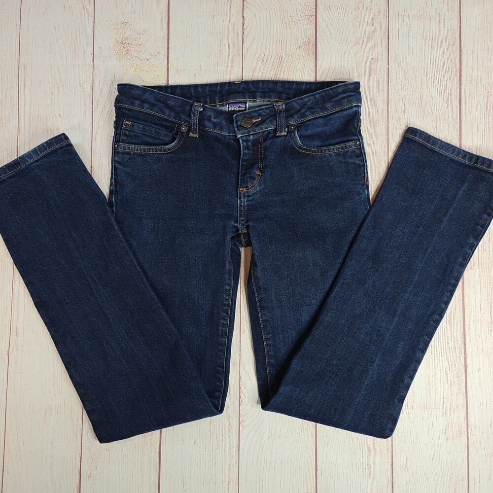 W's Patagonia Low-Rise Straight Jeans Style No. 56930 sz 26